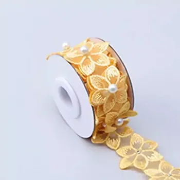 Ručně výšivková krajka | 0,9 m x 3,3 cm - 8