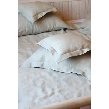 Povlečení Glara Velký 100 % lněný povlak na polštář s lemem 50x70 cm 973920