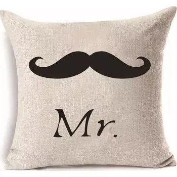 Dekorativní polštářek Dekorační polštář | zamilovaný povlak na polštář, 43 x 43 cm - T