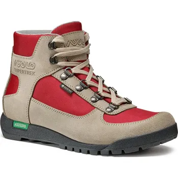 Dámská sportovní obuv Dámské kotníkové boty Asolo Supertrek GTX ML earth beige/chilli red 5,5UK
