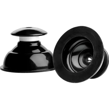 Vakuová pumpa Master Series Plungers Extreme Suction Silicone Nipple Suckers Black