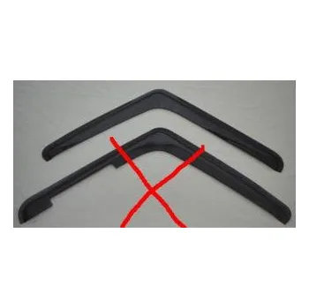 Tuning Kryty bočního okna (ofuky) Mercedes ( pouze řidičova strana) 6480