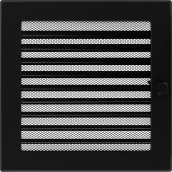 Krbová obestavba Krbová mřížka 22x22 BASIC černá s žaluzií