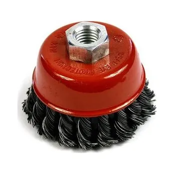 Brusný kartáč Kartáč rotační hrnkový copy ¤100/0,5mm M14 STREND