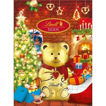 Lindt Teddy adventní kalendář 172 g