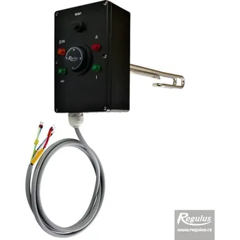 Topná tyč Topné těleso 2 kW, typ D (Poniklovaná elektrická topná tělesa G 6/4'' s termostatickou kovovou hlavicí 1krát230V)