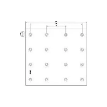 Brzdová čelist Brzdové obložení "01"Scania 112,113, 4.řada 5325