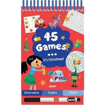 45 Games it's Christmas - Auzou Publishing