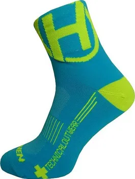 Dámské ponožky Ponožky HAVEN LITE Silver NEO blue/yellow 2 páry vel. 4-5 (37-39) 2 páry