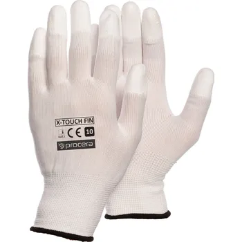 Pracovní oblečení Procera PRACOVNÍ RUKAVICE POLYESTEROVÉ X-TOUCH FIN Velikost: 9