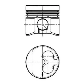 Motor automobilu Píst KOLBENSCHMIDT 91429620