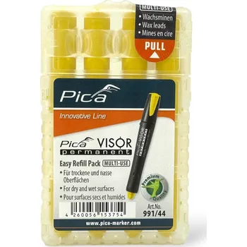 PICA Tuhy do značkovače VISOR - žluté 4ks
