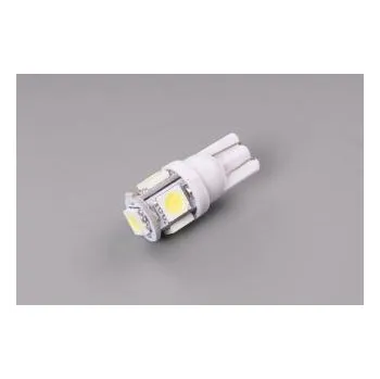 Autožárovka LED žárovka 2ks 24V, 5W, W2,1x9,5d, čirá, 5x LED 18165