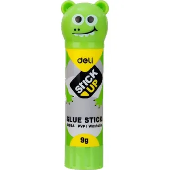 Kancelářské lepidlo Deli STUCK UP lepidlo - zelená (9g)