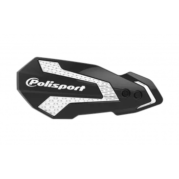 Chrániče páček POLISPORT MX FLOW s montážní sadou Black/white