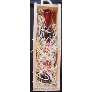 Stojan na víno Galanteriadrew dřevěná dárková krabička na víno vinto V-1/W 40001