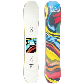 Snowboard YES snowboard - Snb Pyzel Sbbs 155W (WHITE) velikost: 155W