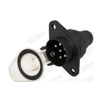 Elektrická zásuvka Zásuvka 7 pol. /PVC/ dírka 11090