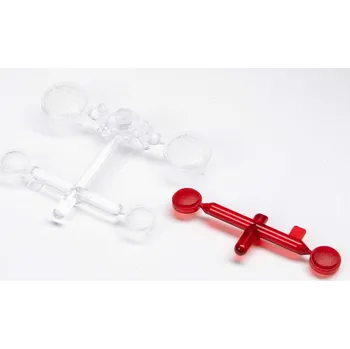 RC náhradní díl Axial sklíčka předních, zadních světel: SCX10 III Jeep CJ-7