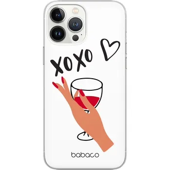 Pouzdro na mobilní telefon Babaco Ochranný kryt na iPhone 15 PLUS - Babaco, XOXO 001 BPCLOVE12224