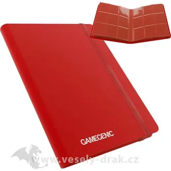 Sběratelská karetní hra Album na karty Gamegenic Casual 18-Pocket Red