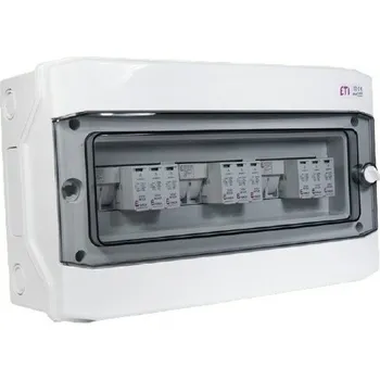 Rozvaděč ETI, Rozvaděč FVE - RFVE-DC12-3-T12, 3 stringy, T12