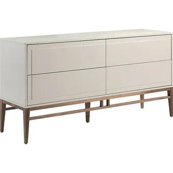 Příborník do zásuvky Luxusní příborník Forma Moderna lakovaný s nožičkami ze dřeva 160cm