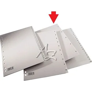 Spoko rozdružovač A4 PP 1-5 Šedý s potiskem