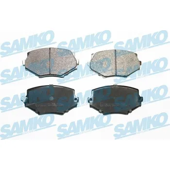 Brzdová destička Sada brzdových destiček, kotoučová brzda SAMKO 5SP1043