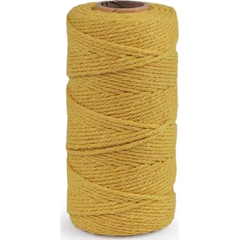 Příze Bavlněná příze macrame / háčkovací, rozčesávací