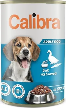 Krmivo pro psa Calibra Premium Dog Adult konzerva Duck/Rice/Carrot 1,24 kg