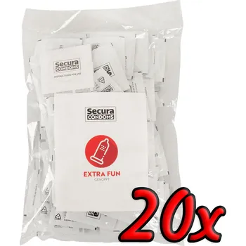 Kondom Secura Extra Fun 20 pack