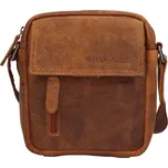 Pánská kožená taška přes rameno Greenwood Jerode - světle hnědá