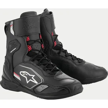 Moto obuv ALPINESTARS boty SUPERFASTER black/gray/bright red - 38,5