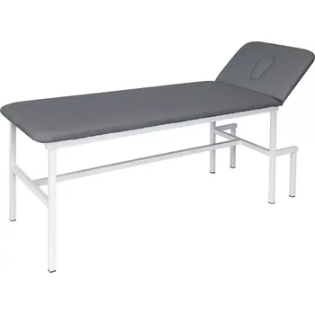 Zahradní lehátko VL - A3 - 60 lehátko, otvor s krytem, koženka OTO SA 2 - koženka tmavě šedá