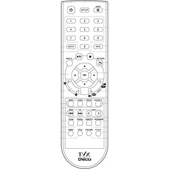 Dálkový ovladač DVICO TVIX M-3100U - kompatibilní značkový dálkový ovladač General