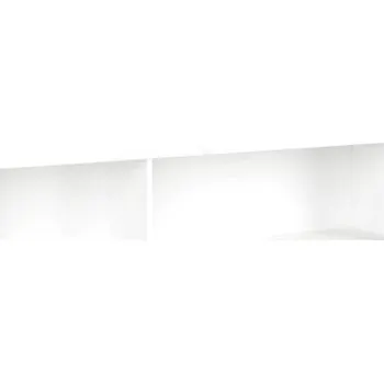 Knihovna LINGO regál závěsný 160 bílý lesk