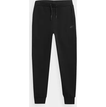 4F 4FJAW23TTROM411 DEEP BLACK Dětské tepláky EU 140