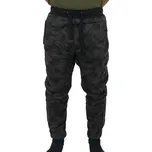 Tepláky Mikbaits Black Camou Jogger Sherpa Velikost XXL