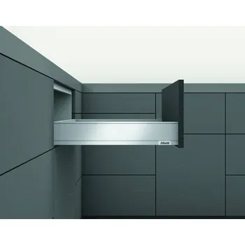 Nábytkové kování BLUM 770M4502S bočnice Legrabox M 450mm Polar Silver (BLUM 770M4502S bočnice Legrabox M 450mm Polar Silver)