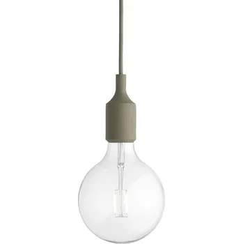 Muuto, Závěsná lampa Muuto E27 olivová - Formadore