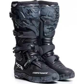 Sport Moto boty TCX COMP EVO 2 MICHELIN černé camo - Velikost 46