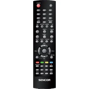 Dálkový ovladač Náhradní dálkový ovladač pro Sencor SDV-9101T