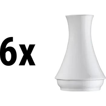 fritéza G.Gastro (6 pieces) Mix & Match Candle Holder Set – White - Porcelain - Dishwasher Safe