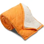 SLEEP WELL Deka OVEČKA - Prošev s výplní 150x200 cm – ORANŽOVÁ