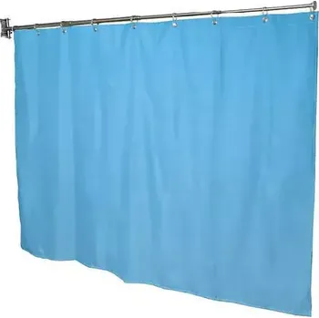 Paraván ZT - 03 zástěna teleskopická včetně závěsu, modrá