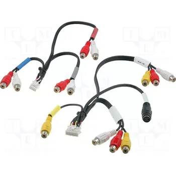 Auto Hi-Fi Konektor; RCA,S-VIDEO; Alpine