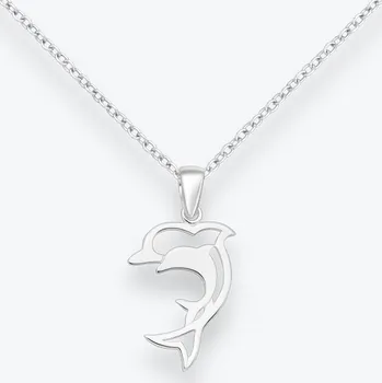 Řetízek Stříbrný řetízek Delfíni - Ag925