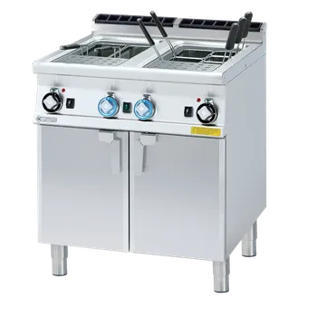 Sporák Vařič těstovin plynový 25 + 25 l s podestavbou | RM - CP-78G