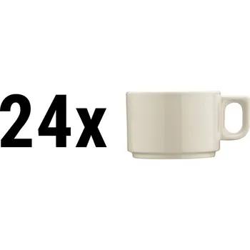 G.Gastro (24 Kusů) PERA krémová - Šálek na kávu / čaj - 70 ml